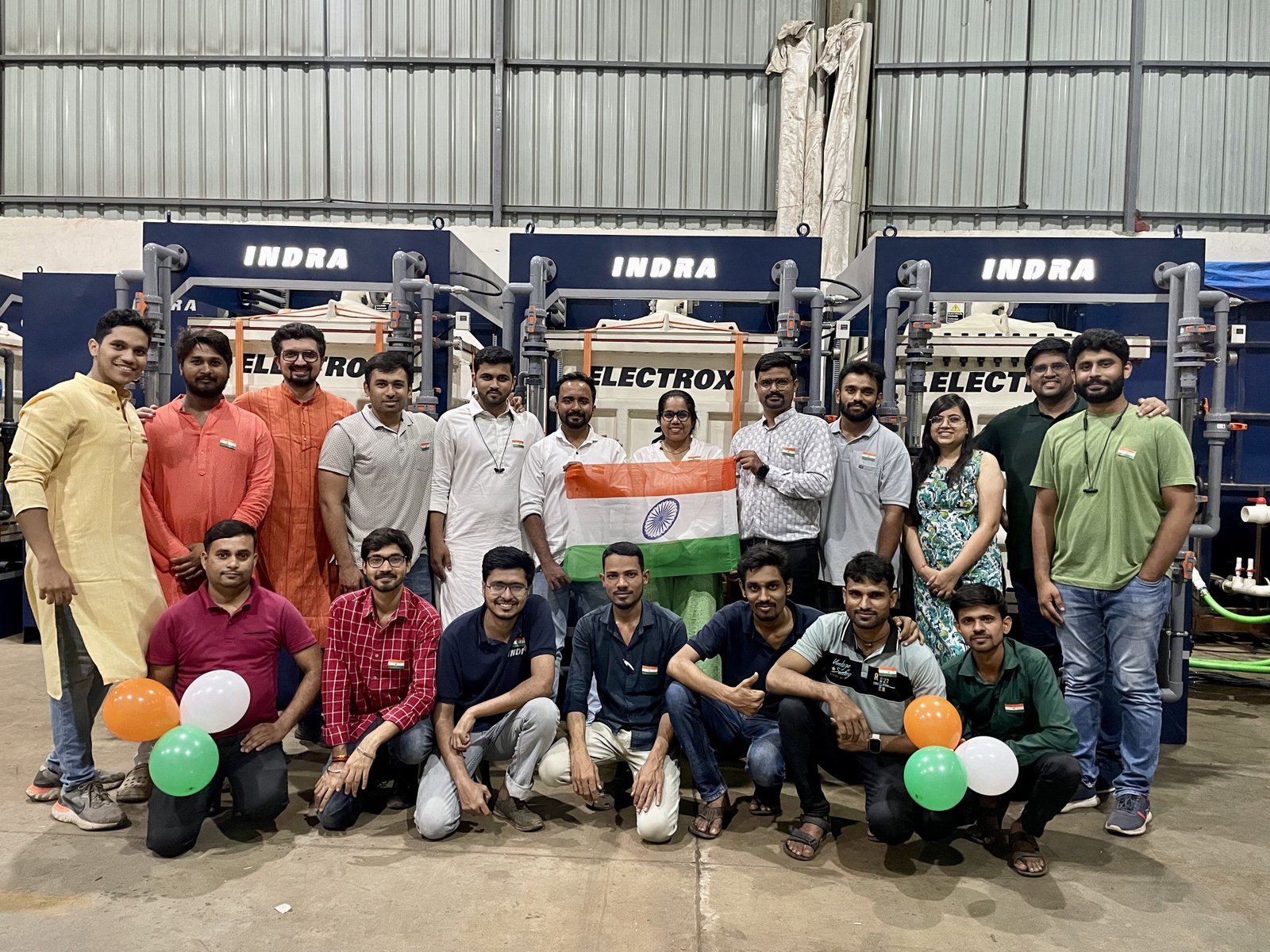 The Indra Water team.